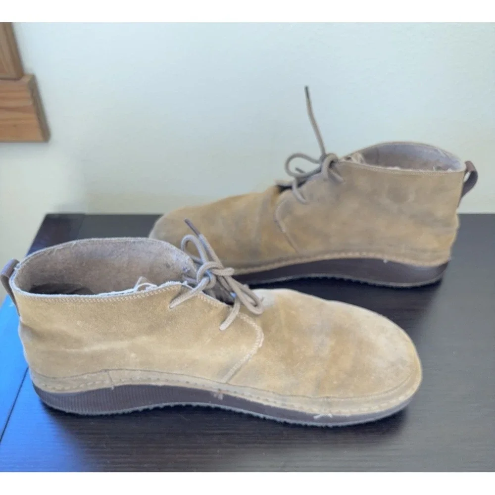 Chaco Paonia Desert Boots Men's Size 14‎ Brown Suede Chukka Boot Teak JCH108737